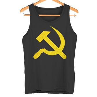 ハンマーと鎌のシンボル Cccp ソビエト連邦 タンクトップ - Kawaiitshirt