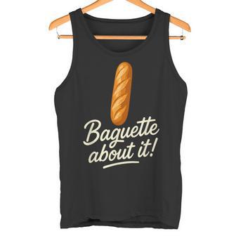 バゲット好き フランス ベーカリー フランスパン タンクトップ - Kawaiitshirt