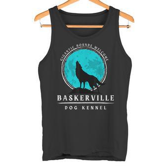 バスカヴィル犬小屋 巨大猟犬へようこそ シャーロック・ホームズ タンクトップ - Kawaiitshirt