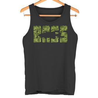 バスフィッシングティー オオクチ バスアングラーフィッシュティー タンクトップ - Kawaiitshirt