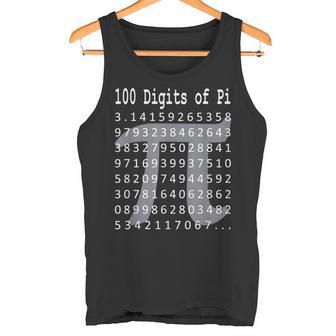 パイシャツ 100桁のパイ 100桁のパイ記号 算数 タンクトップ - Kawaiitshirt
