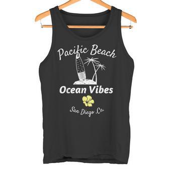 パシフィックビーチ サンディエゴ オーシャンバイブ タンクトップ - Kawaiitshirt