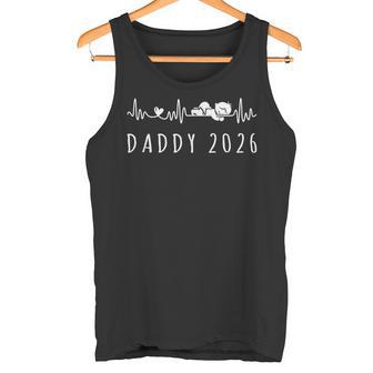 パパ 2026 ハートビート ベビー アナウンス もうすぐパパになる タンクトップ - Kawaiitshirt