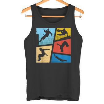 パルクール ヴィンテージ フリーランニングパルクール ランナー パルクール タンクトップ - Kawaiitshirt