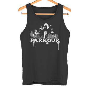 パルクールシティギフトパルクールフリーランニング タンクトップ - Kawaiitshirt