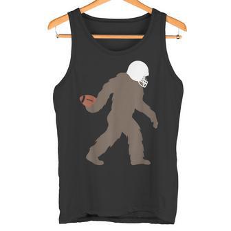 ビッグフット アメフト おもしろい サスカッチ アメリカンフットボール タンクトップ - Kawaiitshirt