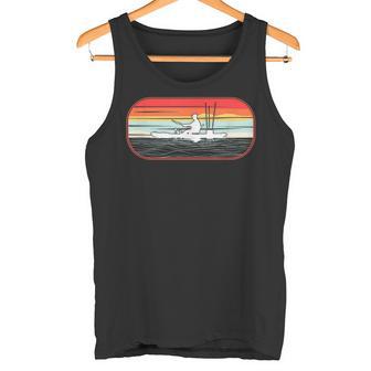 フィッシングカヤック 足漕ぎ カヤック フィッシャーマン タンクトップ - Kawaiitshirt