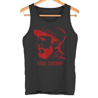 フィデル・カストロ キューバ革命 共産主義 政治 タンクトップ - Kawaiitshirt