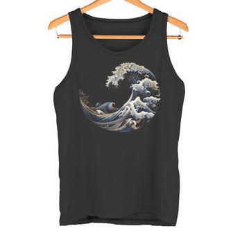 フィボナッチ数列カナガワウェーブ タンクトップ - Kawaiitshirt