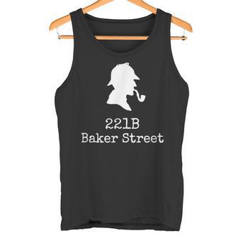 ブック愛好家 221B ベイカーストリート 探偵シャーロック・ホームズ タンクトップ - Kawaiitshirt