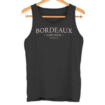 ボルドー フランス シンプル ボルドー フランス タンクトップ - Kawaiitshirt