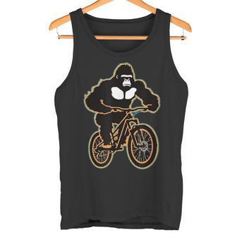マウンテンバイク ゴリラ ダウンヒル ライダー Mtb タンクトップ - Kawaiitshirt
