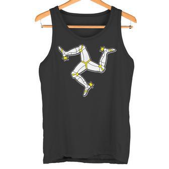 マン島 マンクス旗 伝統的なケルトのお土産 タンクトップ - Kawaiitshirt