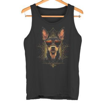 ミニチュアピンシャー 犬用サングラス ミニチュアピンシャー タンクトップ - Kawaiitshirt