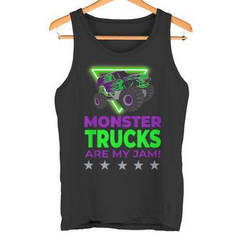 モンスタートラックは私のジャムです タンクトップ - Kawaiitshirt