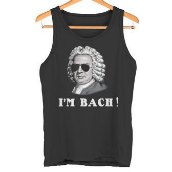 ヨハン・セバスティアン・バッハ I'm Bach おもしろい タンクトップ - Kawaiitshirt