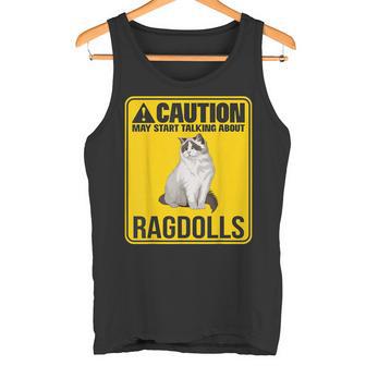 ラグドールの話を始めようかな。子猫猫の飼い主 ラグドール タンクトップ - Kawaiitshirt