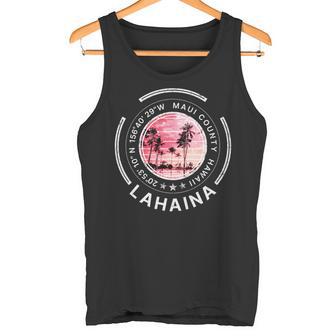 ラハイナ マウイ ハワイ レトロ 長袖tシャツ タンクトップ - Kawaiitshirt