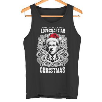 ラブクラフトのサンタとクトゥルフのクリスマス タンクトップ - Kawaiitshirt