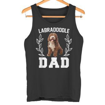 メンズ ラブラドゥードル お父さん 面白いクロスブリード 犬好きの方へのギフトに タンクトップ - Kawaiitshirt
