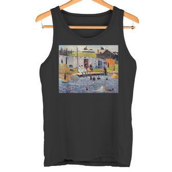 ルノワール 面白いtシャツ アート 絵画 メンズ レディース 面白い 服 美術 おもしろ タンクトップ - Kawaiitshirt