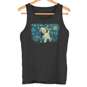 レトロなヴィンテージスタイルのウェスティ。 タンクトップ - Kawaiitshirt