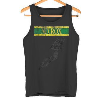 ヴィンテージ ニトロックス 旗 ダイバー スキューバダイビング タンクトップ - Kawaiitshirt