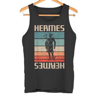 ヴィンテージ レトロ ギリシャ神 古代ギリシャ神話 エルメス タンクトップ - Kawaiitshirt