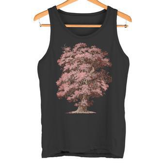ヴィンテージ 自然 樫の木。木 ナチュラル オーク 木 森の男 タンクトップ - Kawaiitshirt