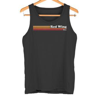 ヴィンテージ1980年代グラフィックスタイルレッドウィングミネソタ州 タンクトップ - Kawaiitshirt