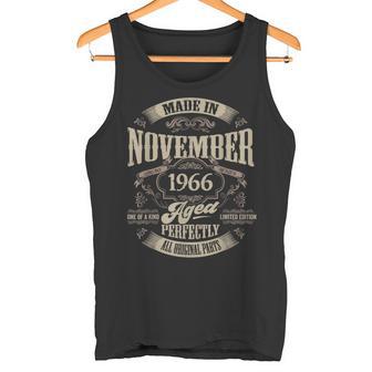ヴィンテージ還暦伝説 1966年11月 60歳の贈り物 タンクトップ - Kawaiitshirt