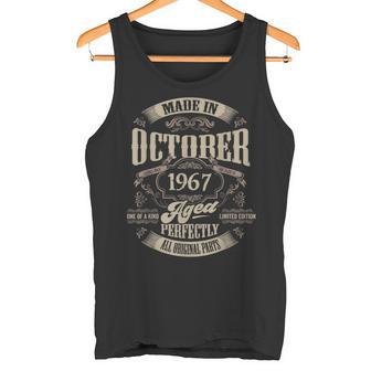 ヴィンテージ還暦伝説 1967年10月 60歳の贈り物 タンクトップ - Kawaiitshirt