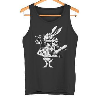 不思議の国のアリス 白うさぎ タンクトップ - Kawaiitshirt