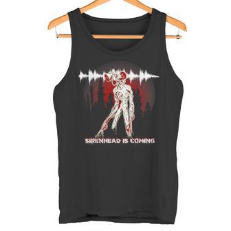 不気味なクリーチャーサイレンヘッド タンクトップ - Kawaiitshirt