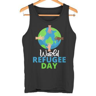 世界難民の日 難民プライド タンクトップ - Kawaiitshirt
