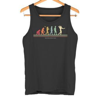 人間のボディビルダーへの進化 タンクトップ - Kawaiitshirt