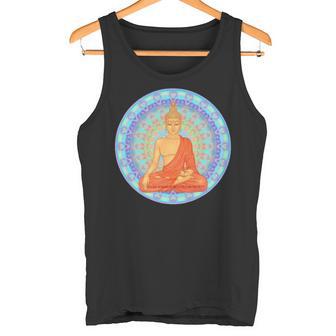 仏 マインドフルネス 仏前 ガウタマ仏教 愛 優しさ 長袖tシャツ タンクトップ - Kawaiitshirt