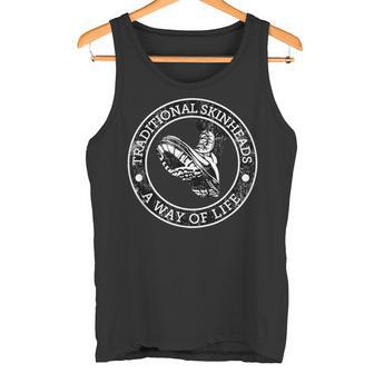 反人種差別主義者トロージャンスキンヘッド服 トラディショナルスキンヘッド タンクトップ - Kawaiitshirt