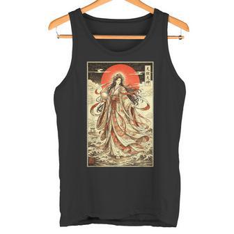 天照神道 女神 日本神話 浮世絵 タンクトップ - Kawaiitshirt