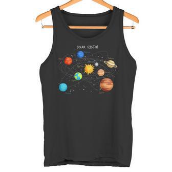 太陽系 太陽と惑星 宇宙 天文学 キッズギフト タンクトップ - Kawaiitshirt