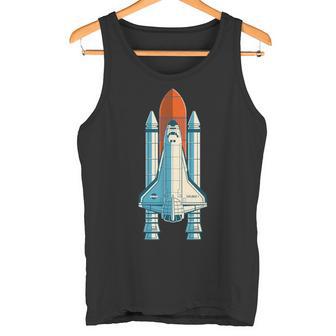 宇宙飛行士 スペースクラフト 宇宙旅行 スペースシャトル タンクトップ - Kawaiitshirt