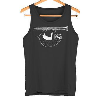 幼児へのギフトアイデア 面白いナマケモノクラリネット タンクトップ - Kawaiitshirt