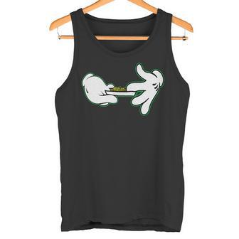 手巻きジョイント 漫画 マリファナ ウィードポット 大麻 新品 タンクトップ - Kawaiitshirt