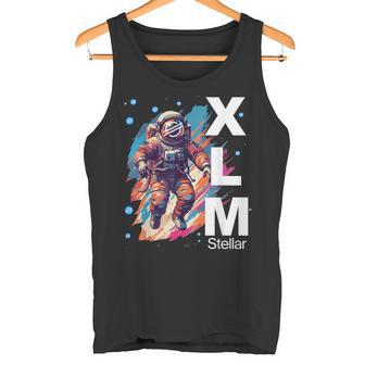 暗号通貨xlm恒星ルーメンハードコアホルダー。 タンクトップ - Kawaiitshirt