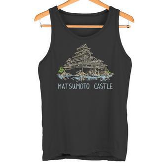 松本城 日本 タンクトップ - Kawaiitshirt