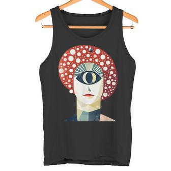 森の目 タンクトップ - Kawaiitshirt