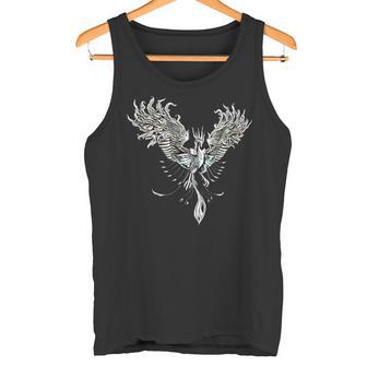 灰からのフェニックス フェニックス バード 不死鳥 タンクトップ - Kawaiitshirt