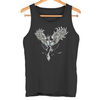 灰からのフェニックス フェニックス 神話上の生き物 不死鳥 タンクトップ - Kawaiitshirt