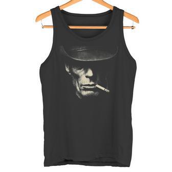 煙草と影のカウボーイ 不思議な煙 長袖tシャツ タンクトップ - Kawaiitshirt