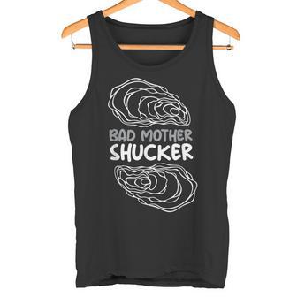 牡蠣iバッドマザーシャッカーi真珠貝の牡蠣 タンクトップ - Kawaiitshirt